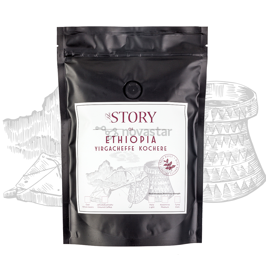 Kavos pupelės The Story Ethiopia Yirgacheffe Kochere, 250g