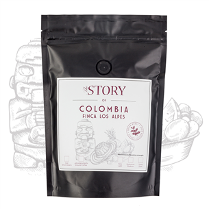 Kavos pupelės The Story Colombia Finca Los Alpes, 250g