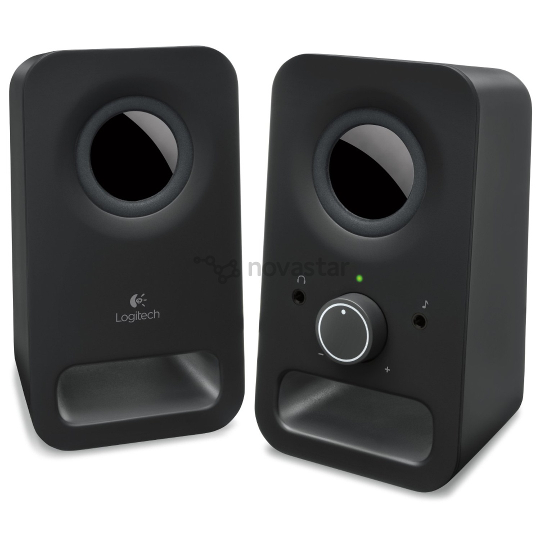 Garso kolonėlės Logitech Z150, Juodos