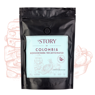 Kavos pupelės The Story Colombia Decaf, 250g