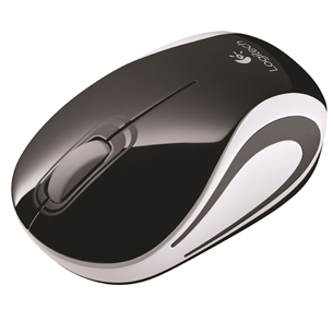 Pelė Logitech M187, Belaidė, Juoda