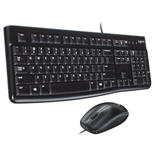 Logitech MK120, SWE, black - Desktop