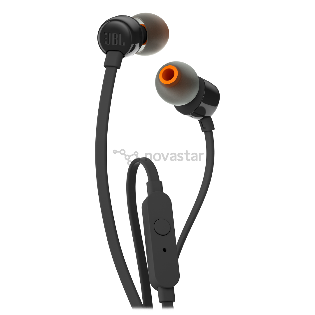JBL Tune 110, черный - Внутриканальные наушники