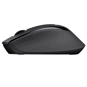 Pelė Logitech M330 Silent Plus, Belaidė, Juoda