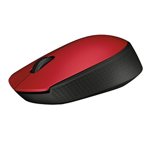 Pelė Logitech M171, Belaidė, Raudona