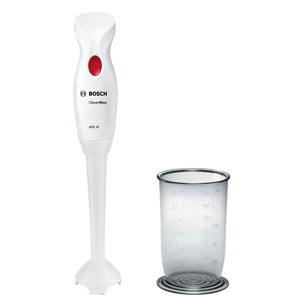 Bosch, 400 w, white - Hand blender