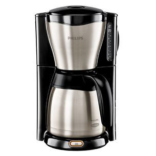 Philips, water tank 1.2 L, black/inox - Coffee maker HD7546/20