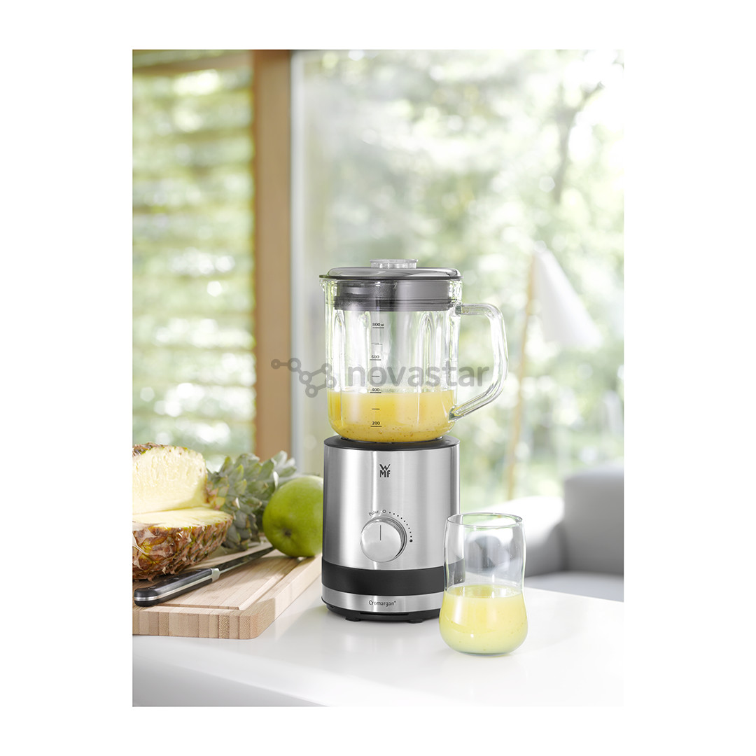 WMF compact KITCHENminis, 400 Вт, 0,8 л, нерж. сталь/черный - Блендер