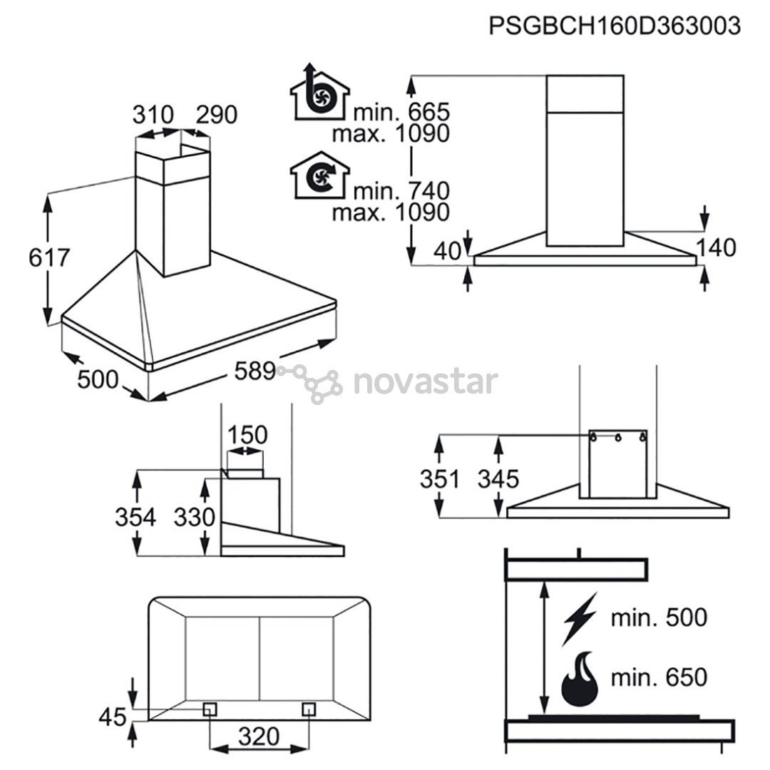 Gartraukis Electrolux EFF60560OX