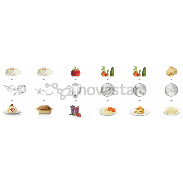 Virtuvinis kombainas Bosch MUM58720