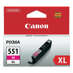 Rašalo kasetė Ink cartridge Canon CLI-551XLM (purpurinė)