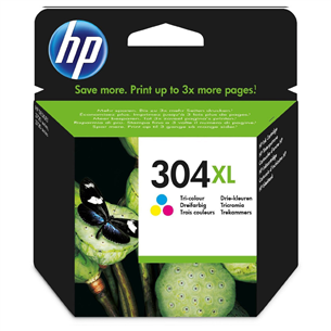 Ink cartridge HP 304XL (tri-colour) N9K07AE#UUS