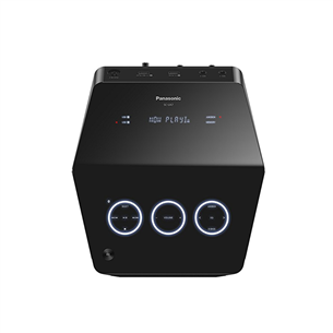 Muzikinis centras Panasonic SC-UA7, Juodas
