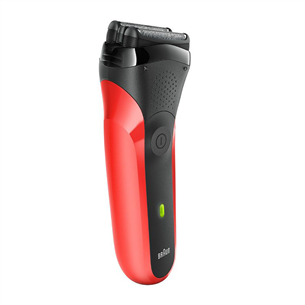 Braun Series 3, black/red - Shaver