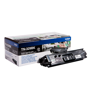 Dažų kasetė Brother TN-329BK, Juoda