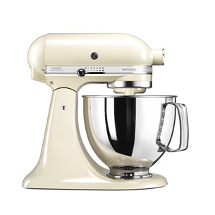 KitchenAid Artisan, 4.8 L, 300 W, smėlio spalvos - Virtuvinis kombainas 5KSM125EAC