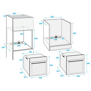 Orkaitė Beko BIM24400WCS