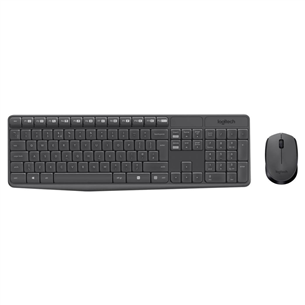 Klaviatūra ir pelė Logitech MK235, Nordic, Belaidės