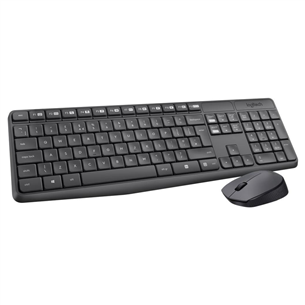 Klaviatūra ir pelė Logitech MK235, Nordic, Belaidės