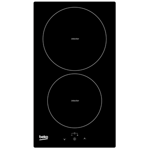 Beko, width 30 cm, frameless, black - Built-in Induction Hob