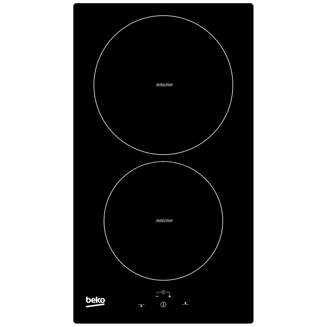 Beko, plotis 30 cm, berėmė, juoda - Įmontuojama indukcinė kaitlentė