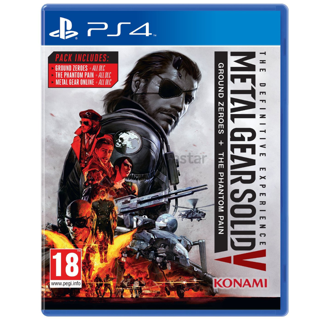 Žaidimas PS4 MGS 5: The Phantom Pain Definitive Edition