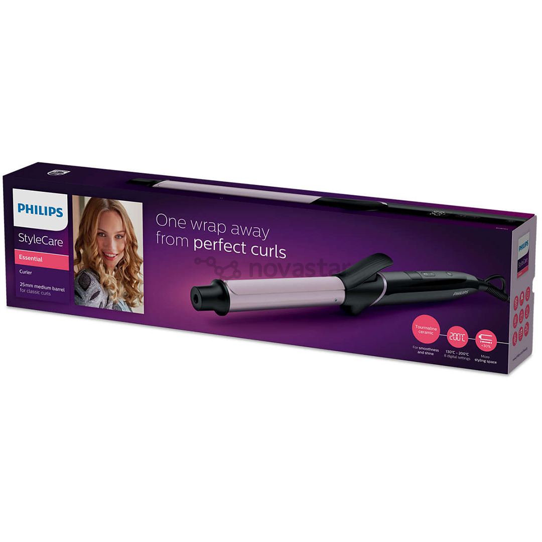 Plaukų garbanojimo žnyplės Philips BHB864/00