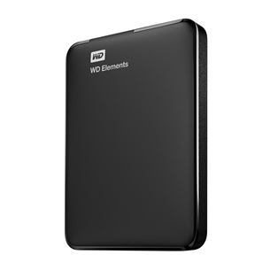 Išorinis kietasis diskas Western Digital Elements 1TB 2.5", Juodas