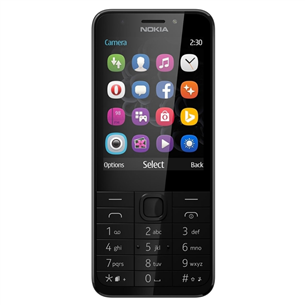 Nokia 230 Dual SIM, Dark Silver NOKIA230DS-DARK