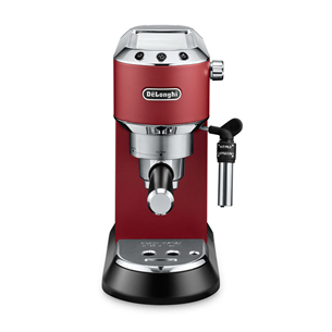 Delonghi Dedica pump, red/inox - Espresso machine