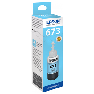 Контейнер с чернилами Epson T6735 (светло-голубой) C13T67354A