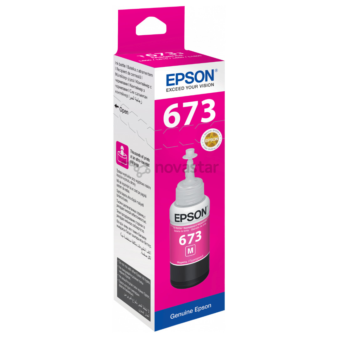 Ink bottle Epson T6733 (magenta)