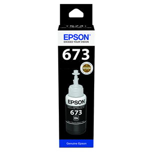 Контейнер с чернилами Epson T6731 (черный)