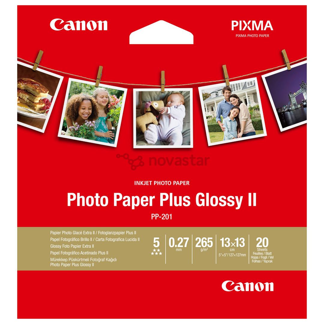 Foto popierius Canon PP-201, 13x13, 20 lapų
