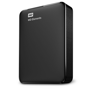 Išorinis kietasis diskas HDD Western Digital Elements 2TB 2.5", Juodas