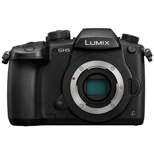 Sisteminis fotoaparatas Panasonic Lumix GH5, be objektyvo, Juodas