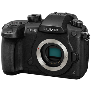 Sisteminis fotoaparatas Panasonic Lumix GH5, be objektyvo, Juodas