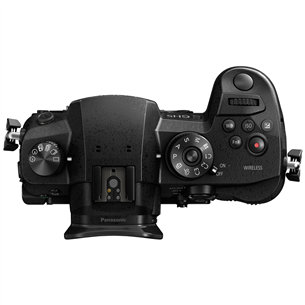 Sisteminis fotoaparatas Panasonic Lumix GH5, be objektyvo, Juodas