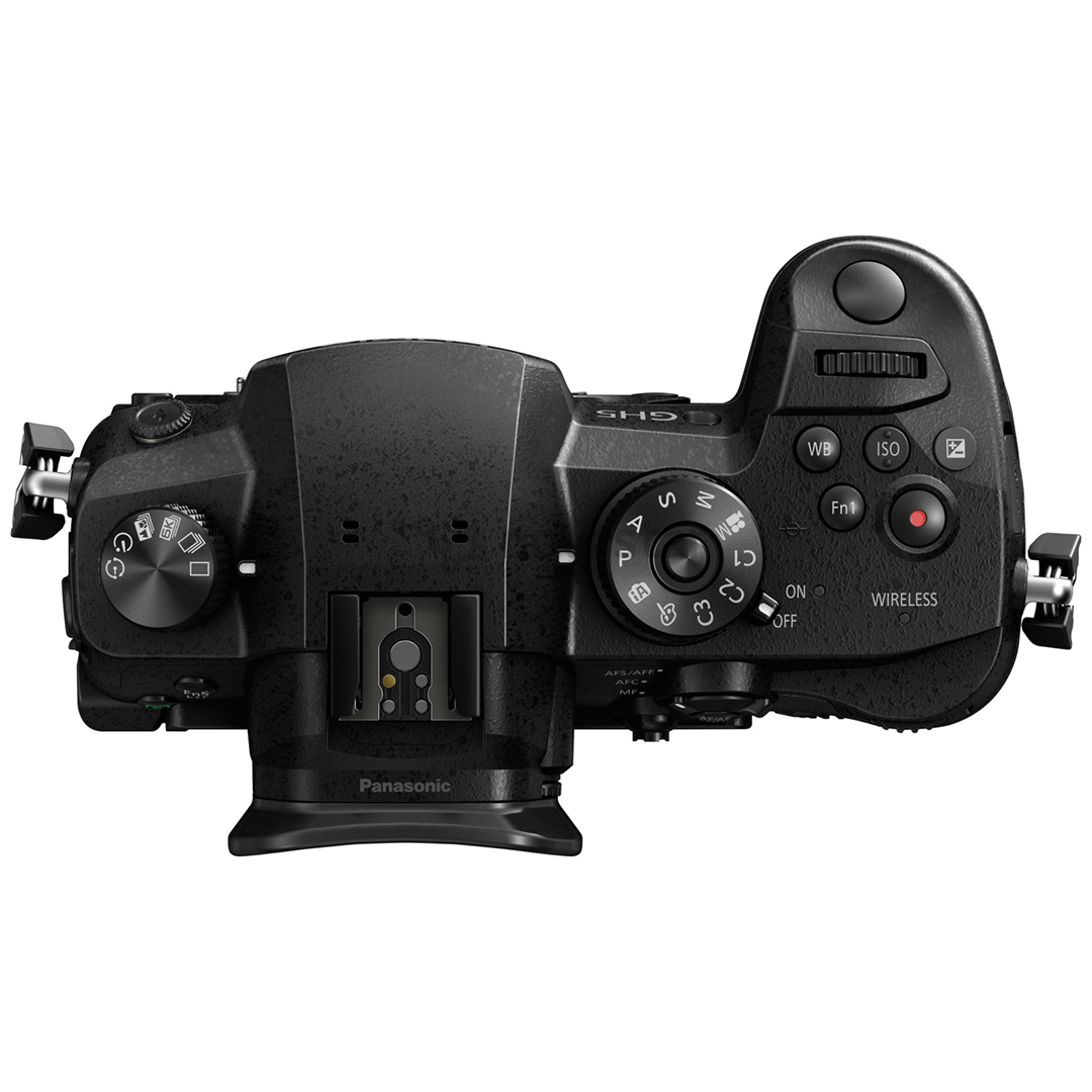 Sisteminis fotoaparatas Panasonic Lumix GH5, be objektyvo, Juodas