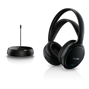Philips, juodos - Belaidės ausinės SHC5200/10