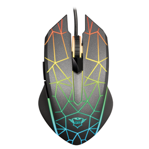 Pelė Trust GXT 170 Heron RGB, Laidinė