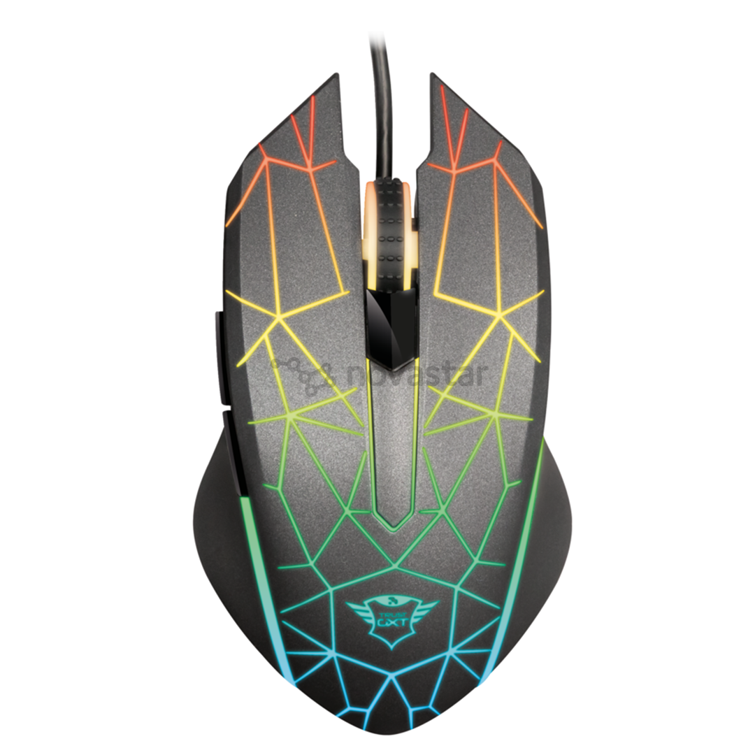 Pelė Trust GXT 170 Heron RGB, Laidinė