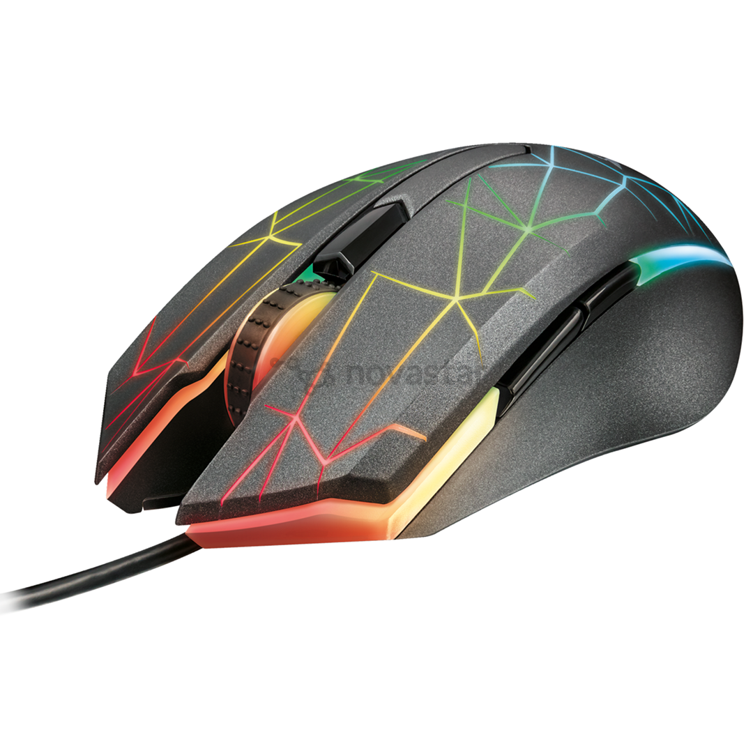 Pelė Trust GXT 170 Heron RGB, Laidinė