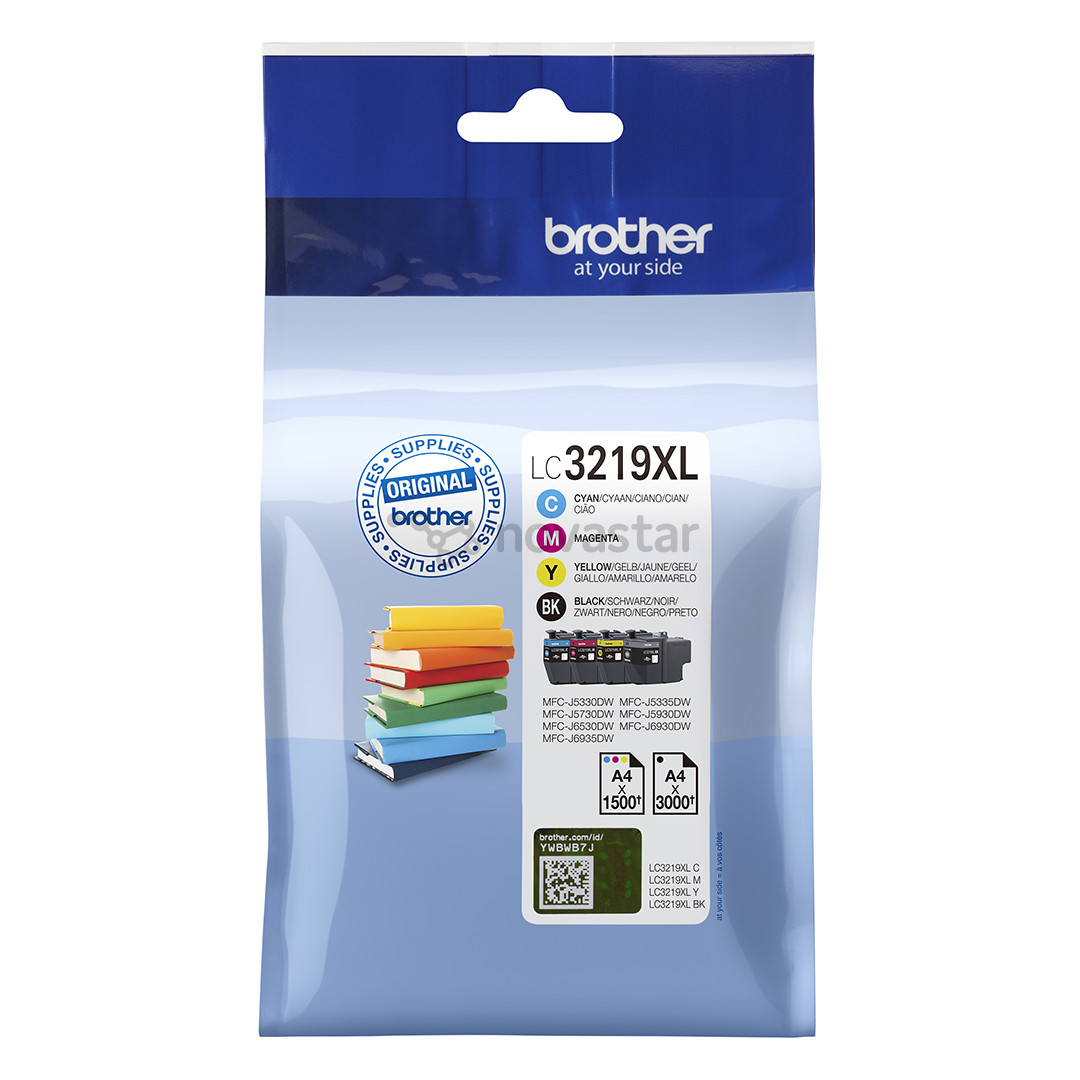 Cartridge valuepack Brother LC-3219XL
