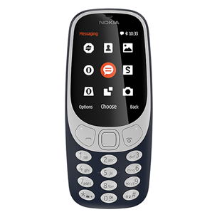 Nokia 3310 Dual SIM, Dark Blue NOKIA3310DS-BLUE
