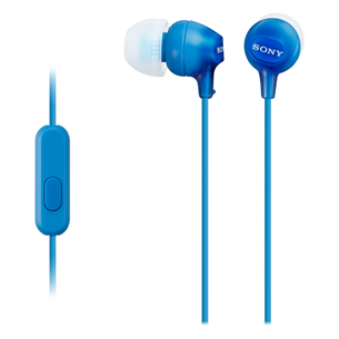 Sony EX15AP, blue - In-ear Headphones MDREX15APLI.CE7