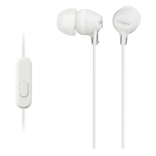 Sony EX15AP, white - In-ear Headphones MDREX15APW.CE7