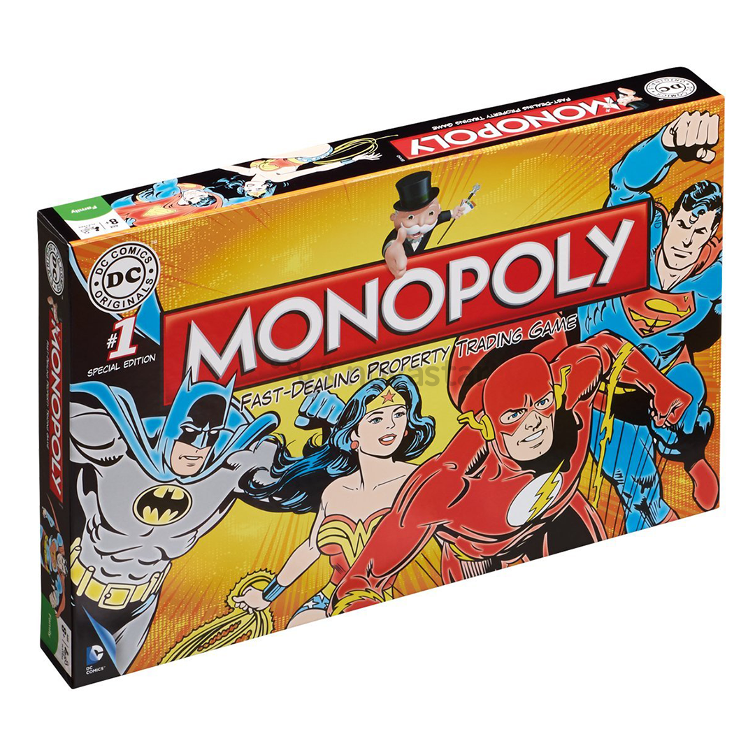 Stalo žaidimas Monopoly - DC Comics