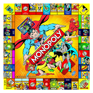 Stalo žaidimas Monopoly - DC Comics