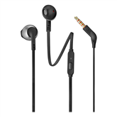 JBL T205, juodos - Ausinės